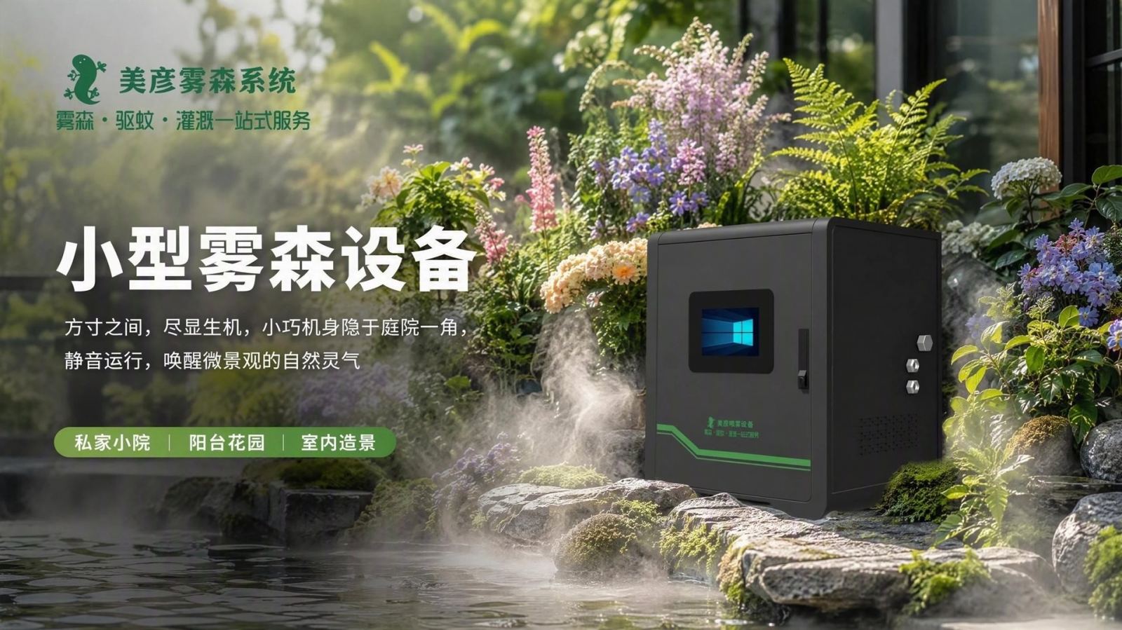 锦州花园庭院驱蚊系统